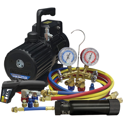 Dual R134A/R1234YF Evacuation & Charging Combo Kit Distribution Jean Lapalme
