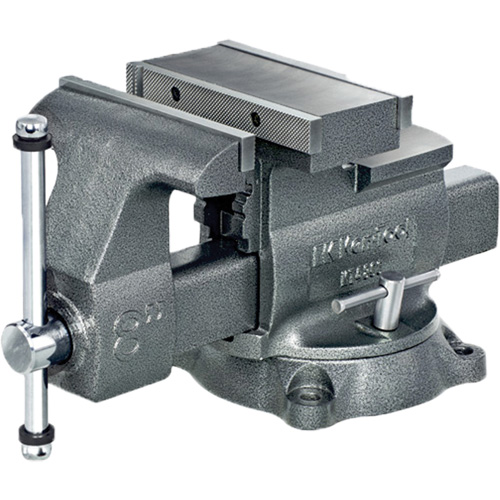 KT4800 Professional Reversible Mechanics Vise, 8" Jaw Width, 4-7/8" Throat Depth, Swivel Base Distribution Jean Lapalme