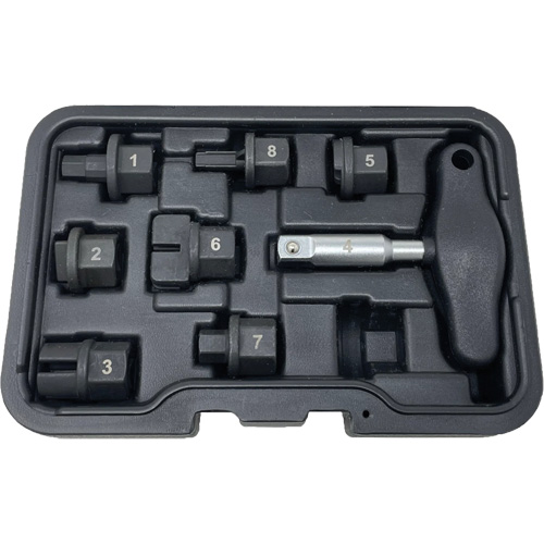 Trousse d'outils pour bouchons de vidange dhuile 8 morceaux Distribution Jean Lapalme
