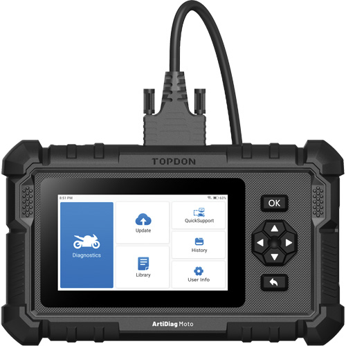 ArtiDiag Moto 5" Motorcycle Diagnostic Tool Distribution Jean Lapalme