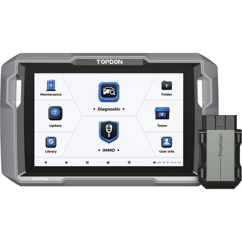 UltraDiag 8" Scan Tool & Key Programming with Bi-Directional Controls Distribution Jean Lapalme