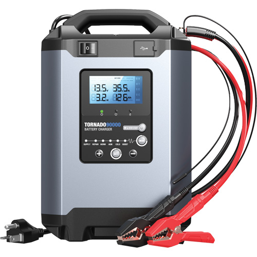 Tornado90000 90A Stable Power Supply & Smart Charger 12V/24V Distribution Jean Lapalme
