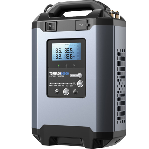 Tornado90000 90A Stable Power Supply & Smart Charger 12V/24V Distribution Jean Lapalme