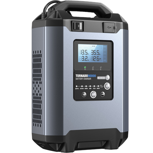 Tornado90000 90A Stable Power Supply & Smart Charger 12V/24V Distribution Jean Lapalme