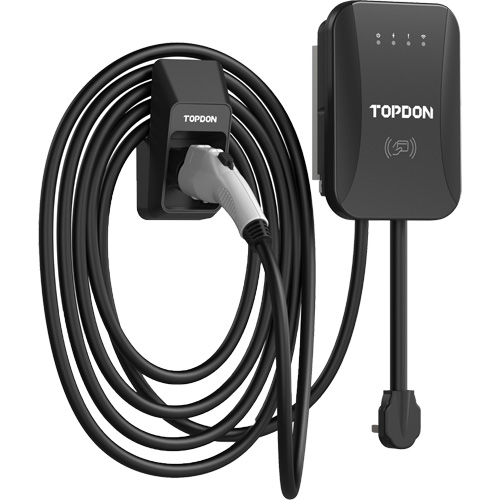Chargeur r&eacute;sidentiel PulseQ AC pour VE avec mode identification par radiofr&eacute;quence (RFID), 40 A, Niveau 2 CA, Connecteur Type 1 (SAE J1772) Distribution Jean Lapalme