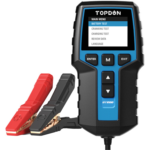 BT200 12V Battery & 12V/24V System Tester Distribution Jean Lapalme