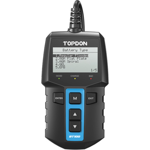 Testeur de batterie 12?V et de syst&egrave;mes BT100 Distribution Jean Lapalme