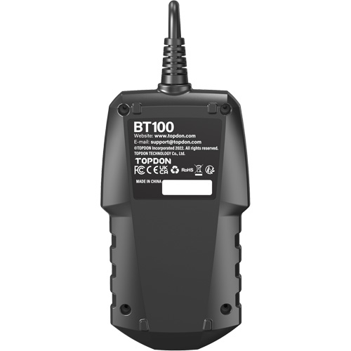 Testeur de batterie 12?V et de syst&egrave;mes BT100 Distribution Jean Lapalme