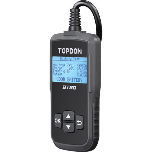 Testeur de batterie, de charge et de d&eacute;marrage BT50 avec imprimante Distribution Jean Lapalme