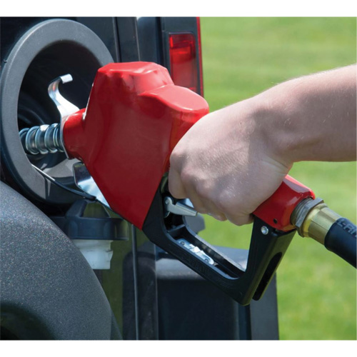 Red Automatic Diesel Spout Nozzle Distribution Jean Lapalme