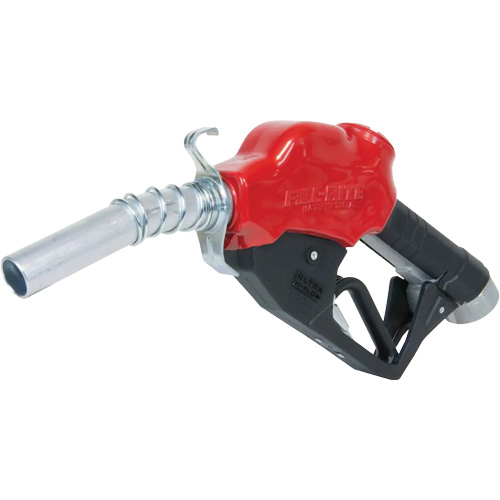 Pistolet automatique rouge &agrave; tr&egrave;s haut d&eacute;bit pour diesel Distribution Jean Lapalme