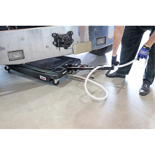 Low Profile Truck Drain with Electric Pump Distribution Jean Lapalme