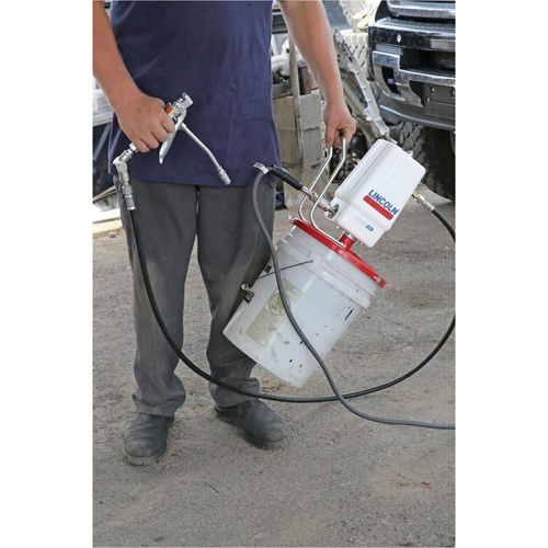 Air-Operated Gear Lube Grease Pump Distribution Jean Lapalme