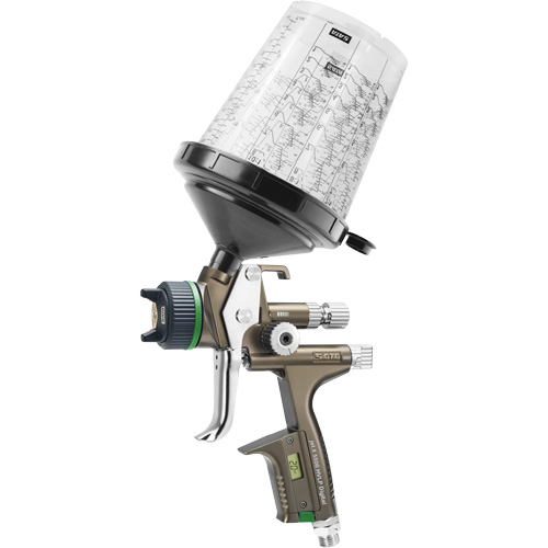 X5500 HVLP 1.2 I RPS D DIGI psi Premium Paint Spray Gun for Automotive Refinishing, 1/4" NPT Air Inlet, 15.19 CFM, 0.6 L/0.9 L Capacity, 0.17 PSI Distribution Jean Lapalme
