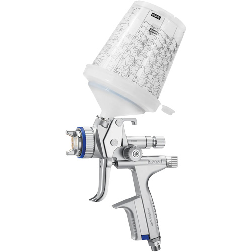 5000 B RP Nozzle 1.2 W RPS Paint Spray Gun with Multi-Purpose Cup, 1/4" NPT Air Inlet, 10.24 CFM, 0.3 L/0.6 L/0.9 L Capacity, 0.17 PSI Distribution Jean Lapalme