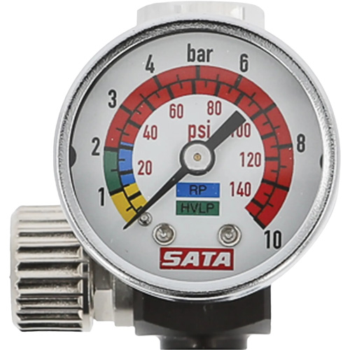 Air Micrometer with Gauge, 1/4" Male Thread & G 1/4" Female Thread Distribution Jean Lapalme