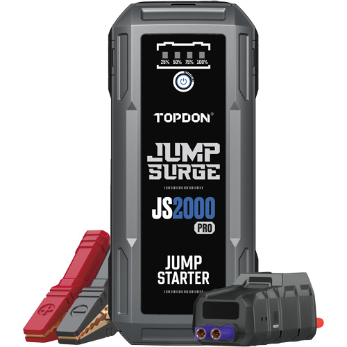 JumpSurge2000Pro 2500 Peak Amp Battery Jump Starter, Power Bank & Flashlight Distribution Jean Lapalme