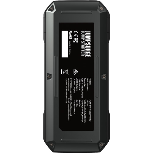 JumpSurge2000Pro 2500 Peak Amp Battery Jump Starter, Power Bank & Flashlight Distribution Jean Lapalme