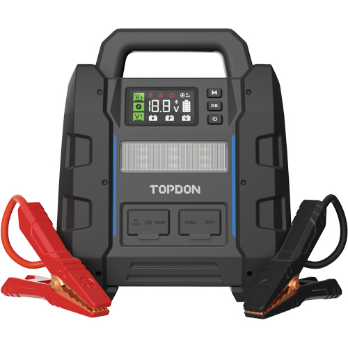V4500 2-en-1: d&eacute;marreur de secours de 4500 A de pointe, batterie & testeur de syst&egrave;me Distribution Jean Lapalme