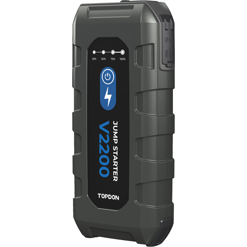 Survolteur, banque d'alimentation et lampe de poche V2200 Distribution Jean Lapalme