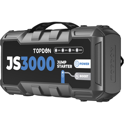 Survolteur, banque d'alimentation et lampe de poche JumpSurge3000 Distribution Jean Lapalme
