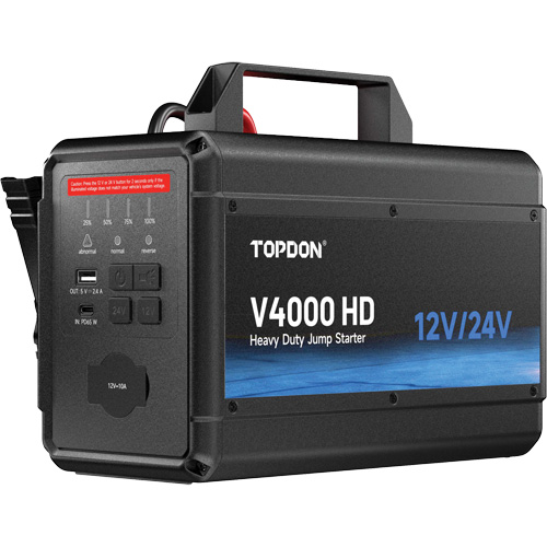 Survolteur V4000 HD 12 V/24 V 4000 A Distribution Jean Lapalme