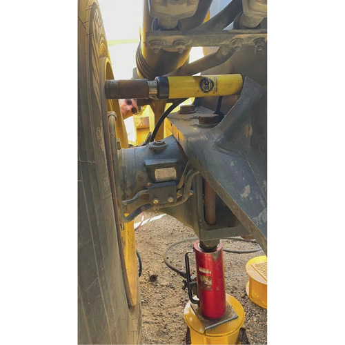 Single-Acting Cylinder Hydraulic Ram, 4.13" Stroke, 10 Ton(s) Capacity, 10000 PSI Distribution Jean Lapalme