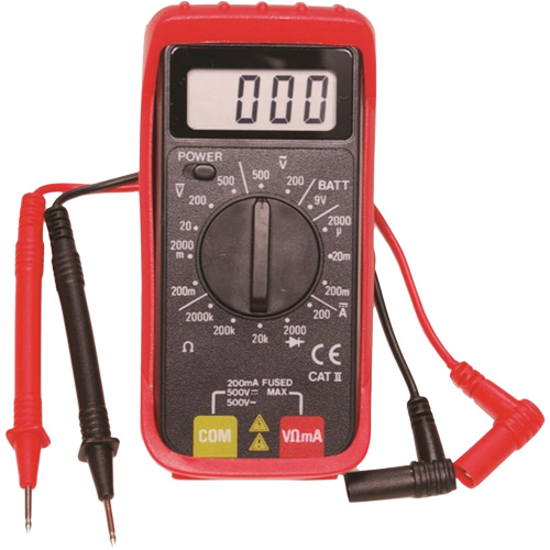 Mini multim&egrave;tre num&eacute;rique avec &eacute;tui ceinture Distribution Jean Lapalme