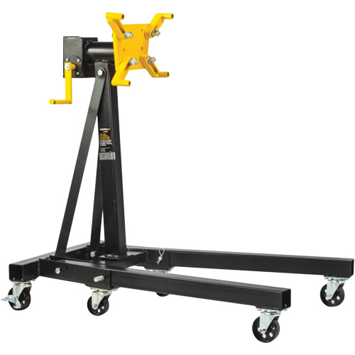 Support pour moteur pliant avec t&ecirc;te pivotante avec capacit&eacute; de 1250 lb, 42-3/4" h Distribution Jean Lapalme