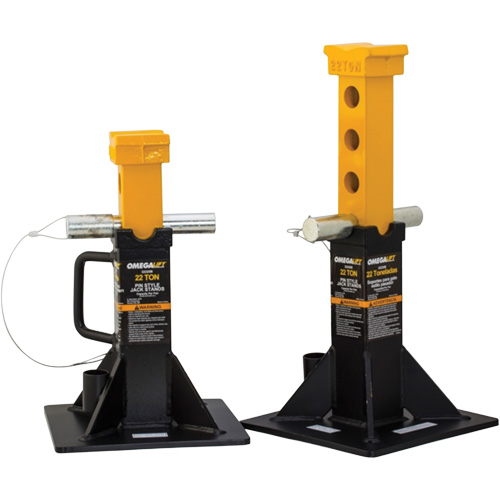 Chandelle robuste, Tige verrouillable, Capacit&eacute; de 22 tonnes, 12-1/4" - 19-7/8" h Distribution Jean Lapalme