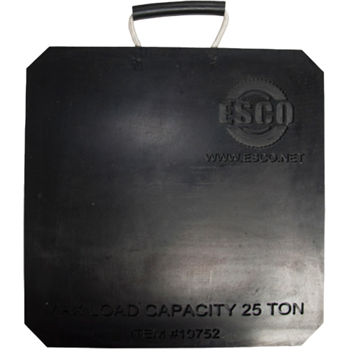 Plaque de support de v&eacute;rin d'une capacit&eacute; de 25 tonnes Distribution Jean Lapalme