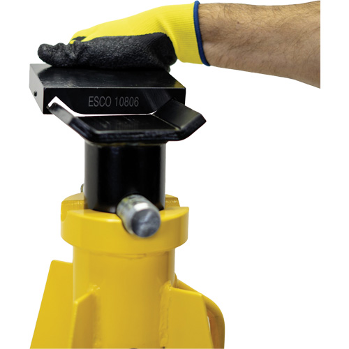 Flat Top Adapter for 20 & 25 Ton Tall-Style ESCO Jack Stands Distribution Jean Lapalme