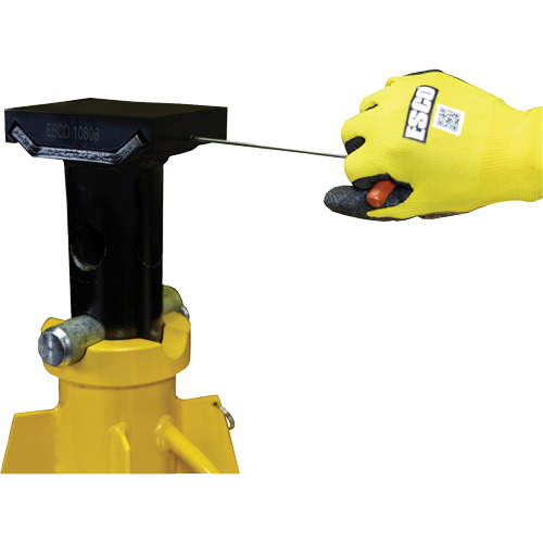 Flat Top Adapter for 20 & 25 Ton Tall-Style ESCO Jack Stands Distribution Jean Lapalme