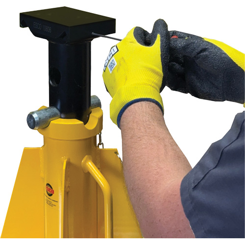 Flat Top Adapter for 20 & 25 Ton Tall-Style ESCO Jack Stands Distribution Jean Lapalme