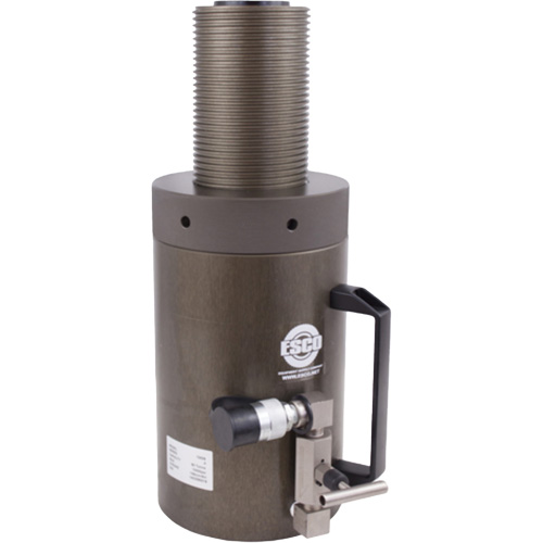 Safety Jack, Locking Collar, 100 tons Capacity, 13-37/100" - 19-3/5" H Distribution Jean Lapalme