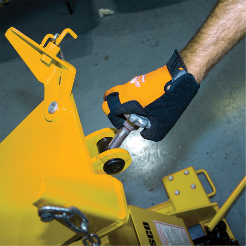 Yellow Jackit Transmission Jack, 2.2 Ton(s) Lifting Capacity Distribution Jean Lapalme