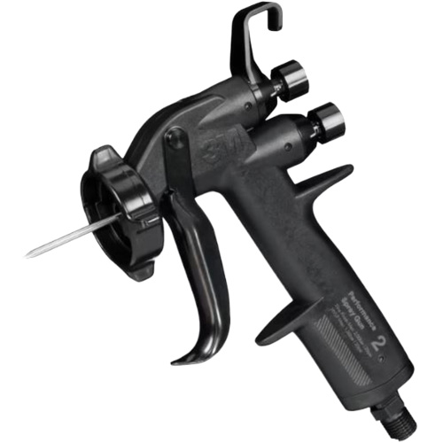 Pistolet pulv&eacute;risateur Performance 2 avec vanne de contr&ocirc;le du d&eacute;bit d'air, 13 pi³/min Distribution Jean Lapalme