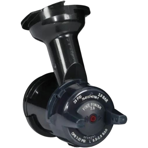 Performance Gravity Fine Finish Atomizing Head - Red Distribution Jean Lapalme