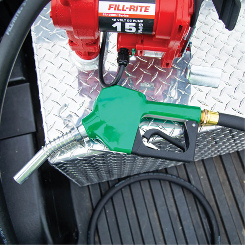 Green Automatic Gasoline Spout Nozzle Distribution Jean Lapalme