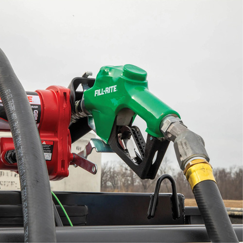 Green Automatic Diesel Spout Nozzle Distribution Jean Lapalme