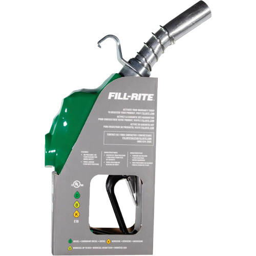 Green Automatic Diesel Spout Nozzle Distribution Jean Lapalme