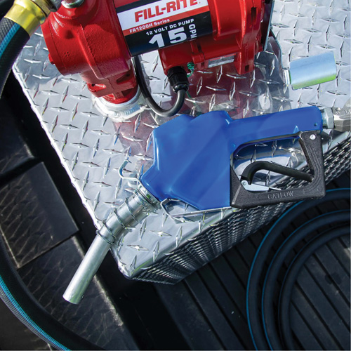 Pistolet automatique temps froid bleu pour diesel Distribution Jean Lapalme