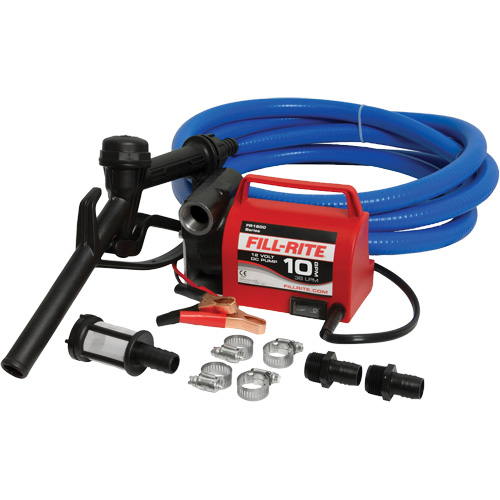 12V DC Fuel Transfer Pump with Nozzle Distribution Jean Lapalme