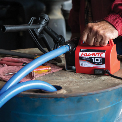 12V DC Fuel Transfer Pump with Nozzle Distribution Jean Lapalme