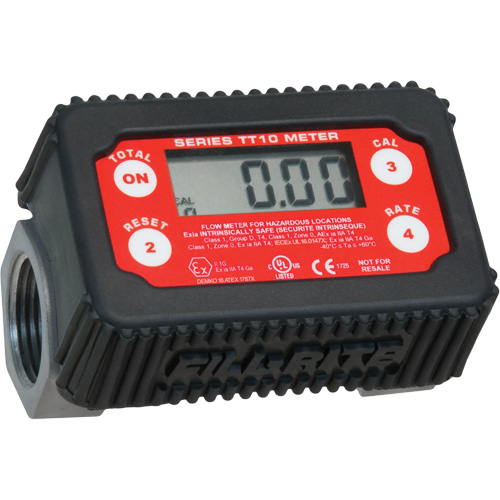 Compteur num&eacute;rique &agrave; 4 chiffres pour transfert de carburant 2-35 gal/min Distribution Jean Lapalme