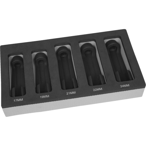 5-Piece Line Socket Set with Foam Tray Distribution Jean Lapalme