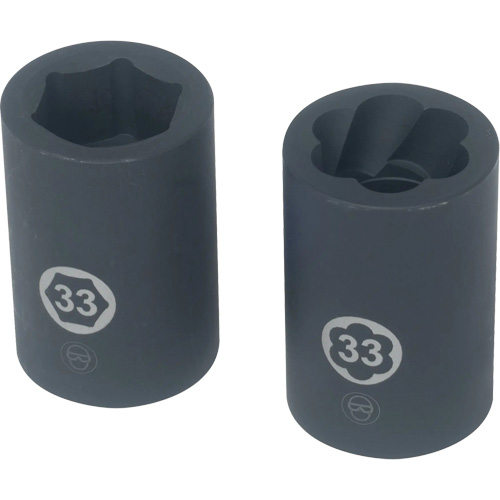 Hex & Twist Truck Lug Nut Socket Set Distribution Jean Lapalme