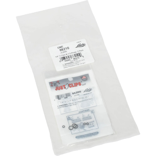 Jeu de clips et joints toriques de 1/4 po - En vrac Distribution Jean Lapalme