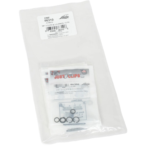 Jeu de clips et joints toriques de 3/8 po - en vrac Distribution Jean Lapalme