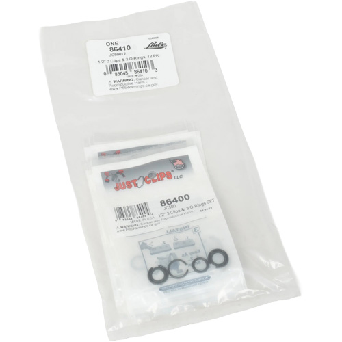 1/2" Clips & O-Rings Set - Bulk Distribution Jean Lapalme